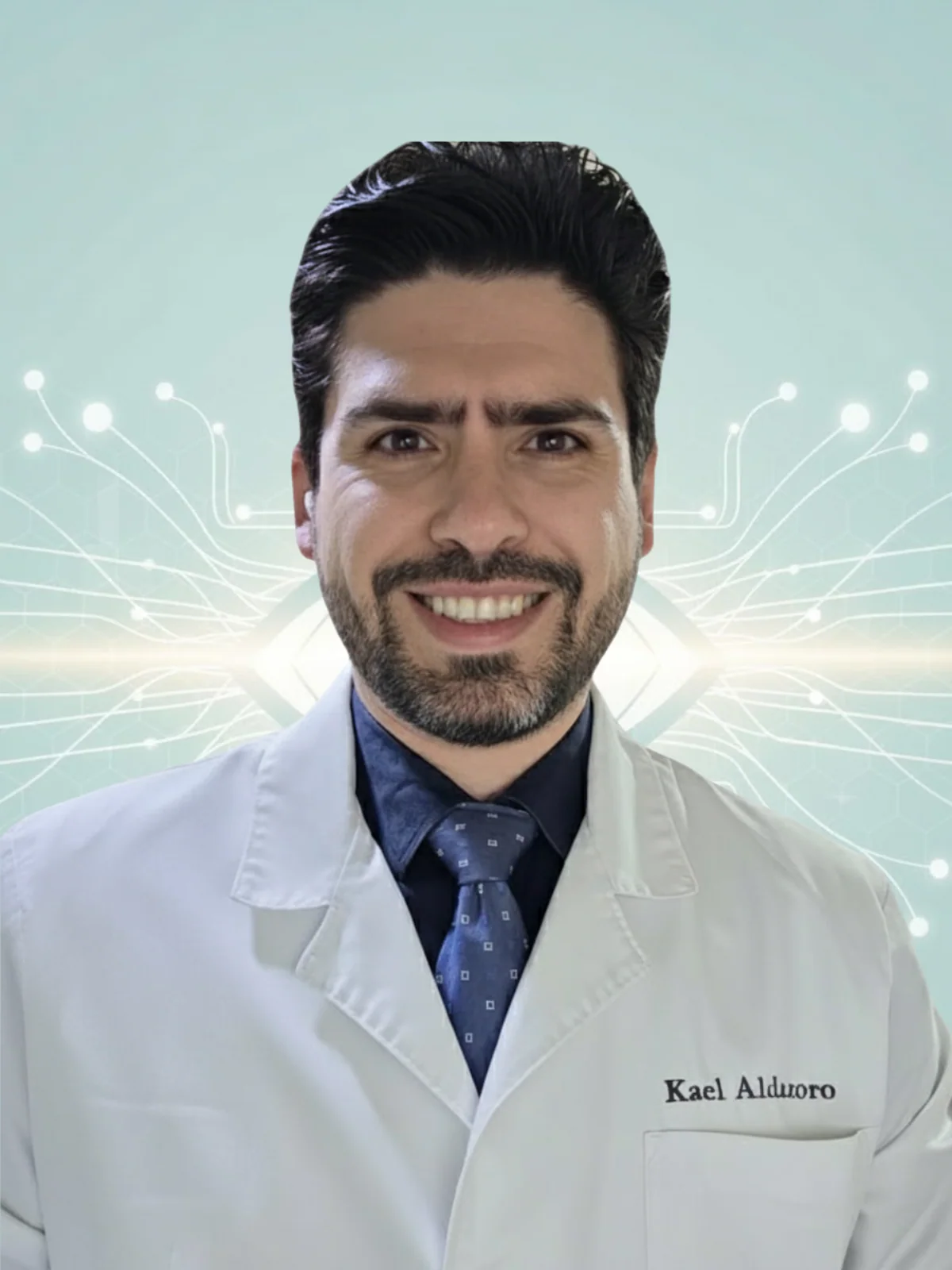 Dr. Kael Aldazoro Romero -Jefe de oftalmología del Hospital San Fernando 